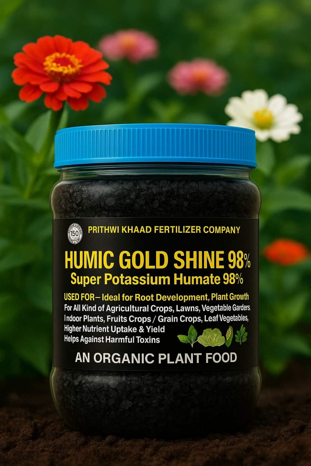 Humic Gold Shine 98 (Super Potassium Humate 98%)