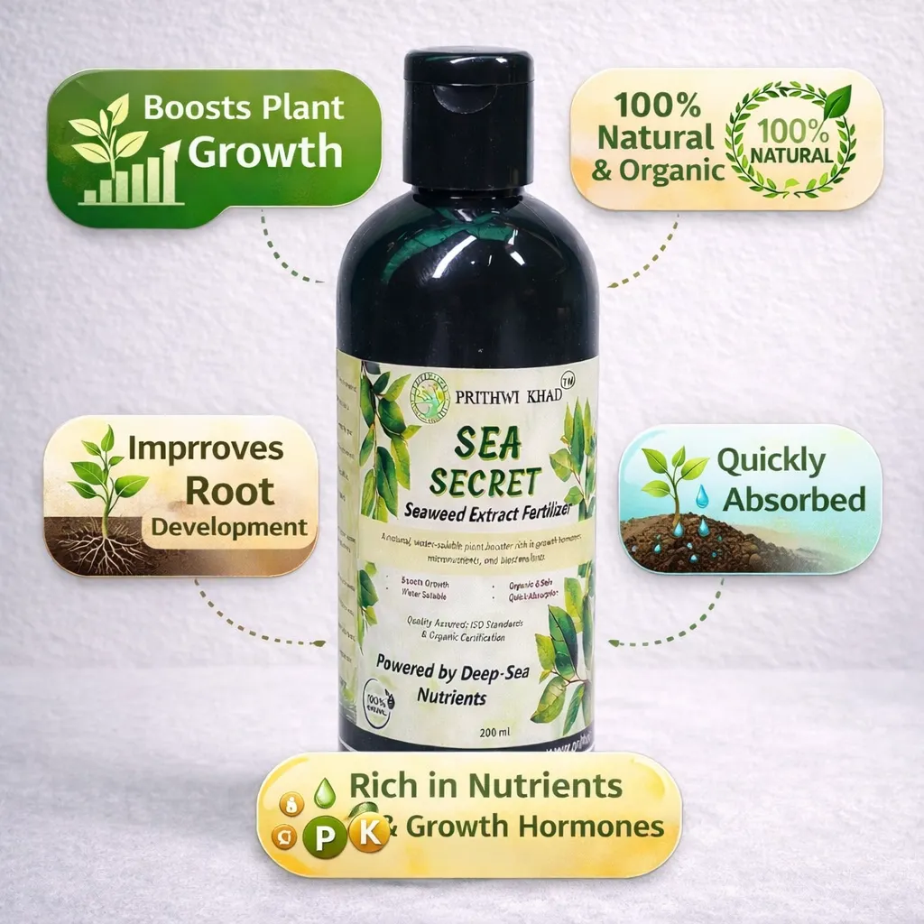 SEA SECRET/SEAWEED EXTRACT FERTILIZER - Image 4
