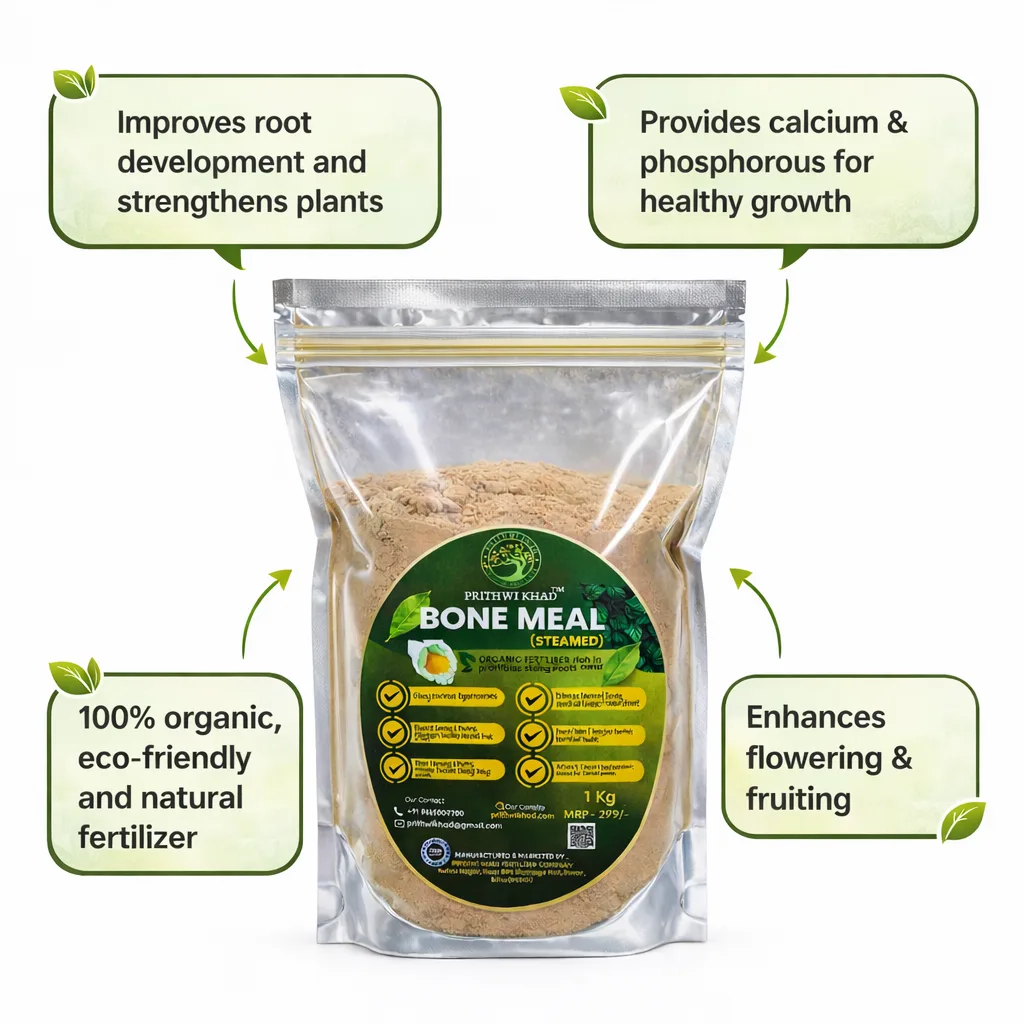 STEAMED BONE MEAL -Oragnic NPK Fertilizer - Image 3