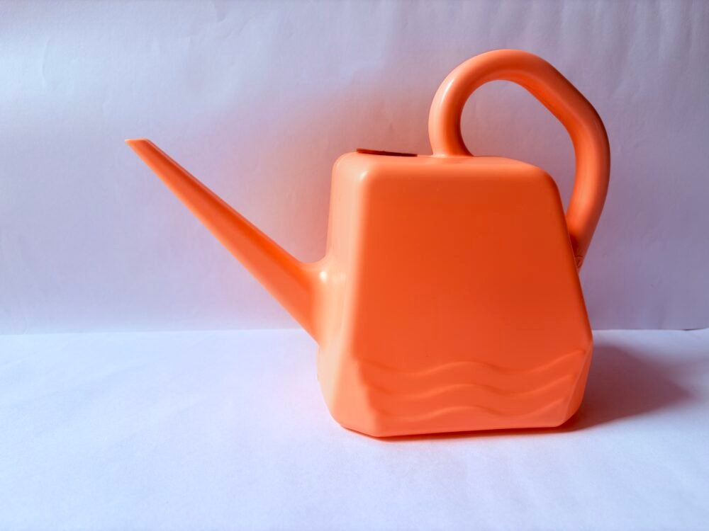 2 Litre Heavy Duty Plastic Gardening Wtering with Long Spout & Ergonomic Handle