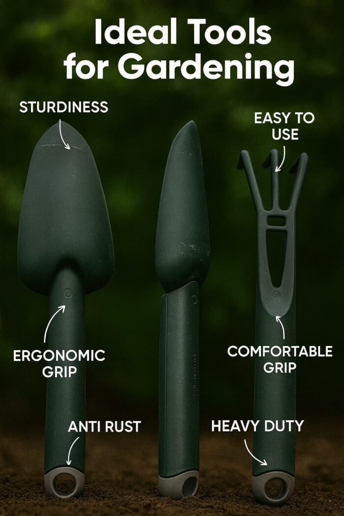 Heavy Duty Garden Trowel – Mini Gardening Tool for Digging, Planting & Potting - Image 4