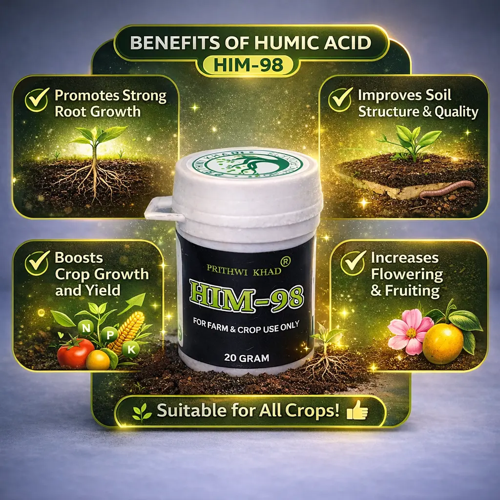 HIM-98 Humic Acid Based Plant & Crop Growth Enhancer - Image 4